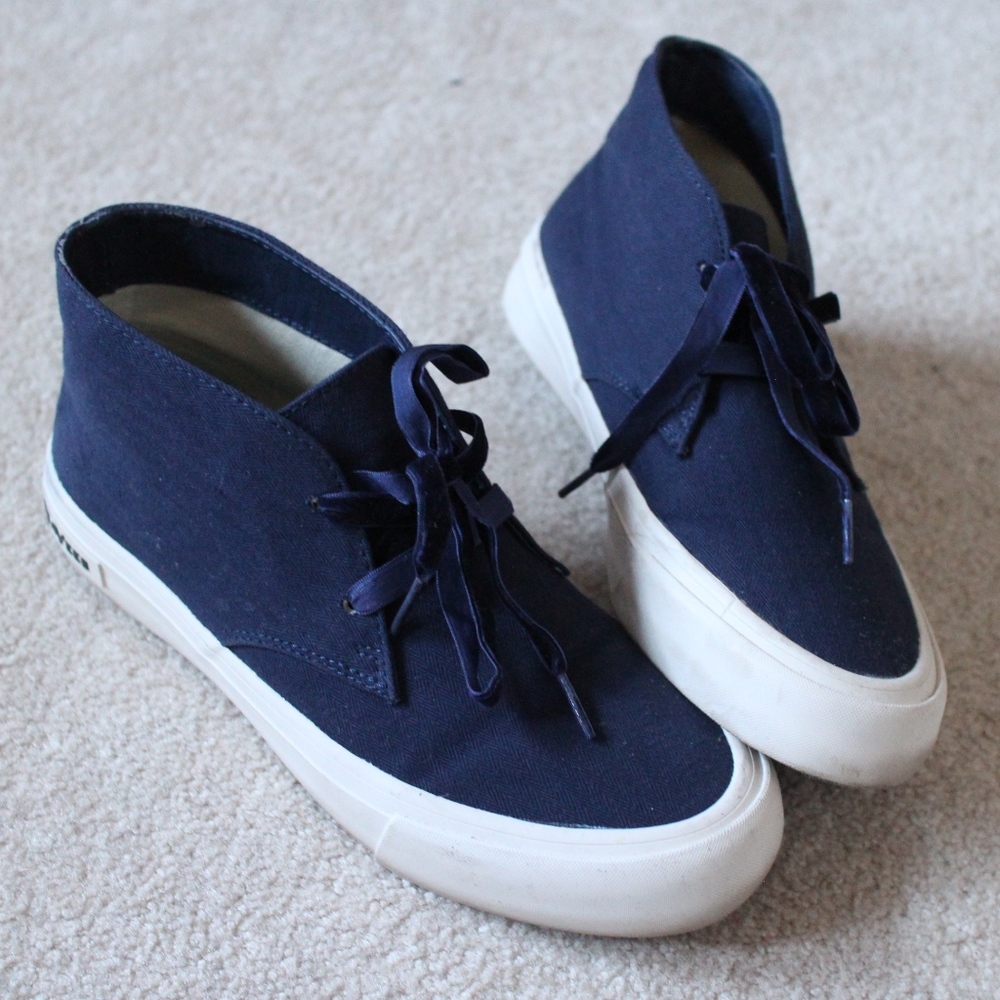 Navy Desert Boots (SeaVees)